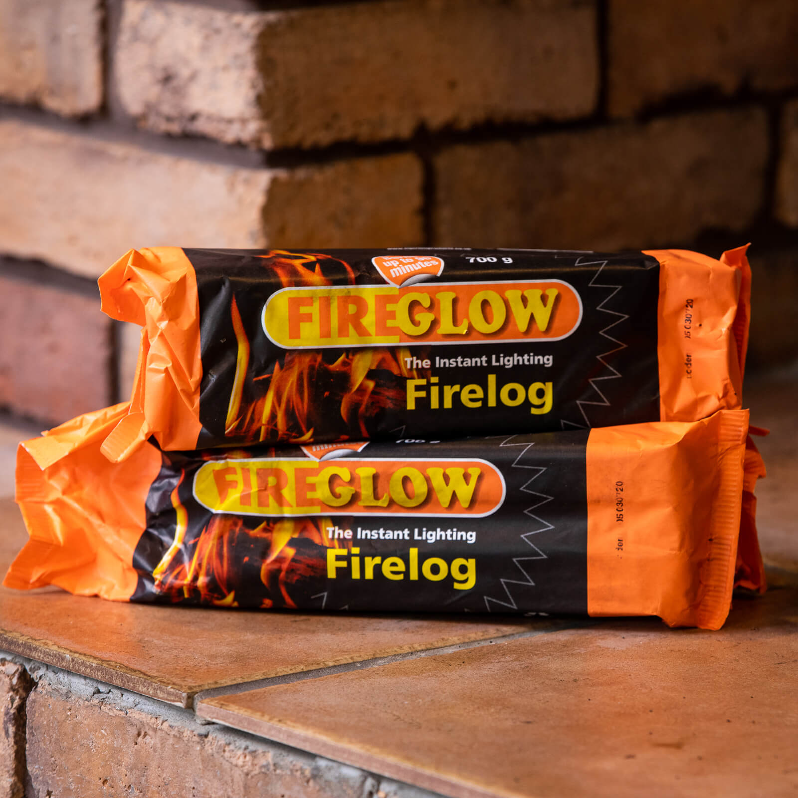 1 box of 15 fireglow firelogs